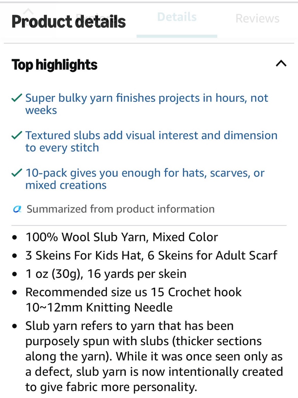 100% wool slub extra bulky yarn bundle - Picture 5 of 5